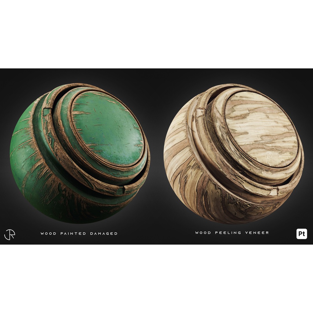 Post Apocalyptic Smart Materials 3D Model – High-Detail Textures, PBR, SPSM - View 9
