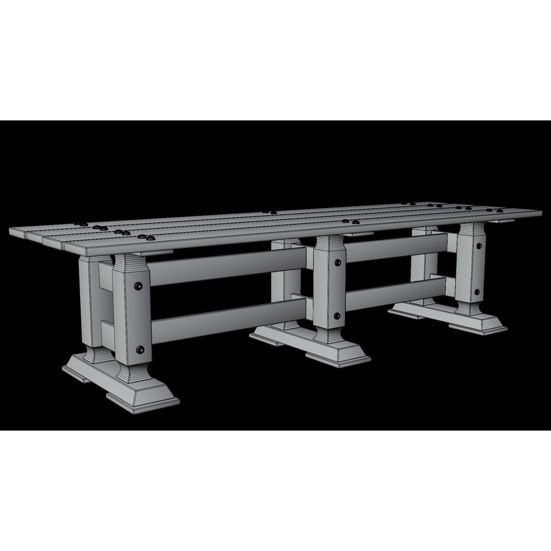 Wood Furniture 3D Model – PBR Game Ready Collection with 4K Textures - View 20