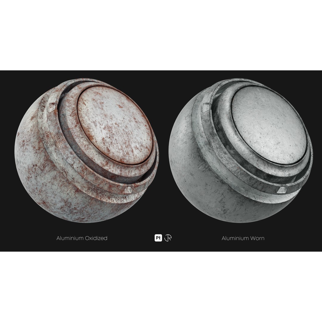 Basic Metal Smart Materials 3D Model – PBR Textures for Substance Painter - View 18