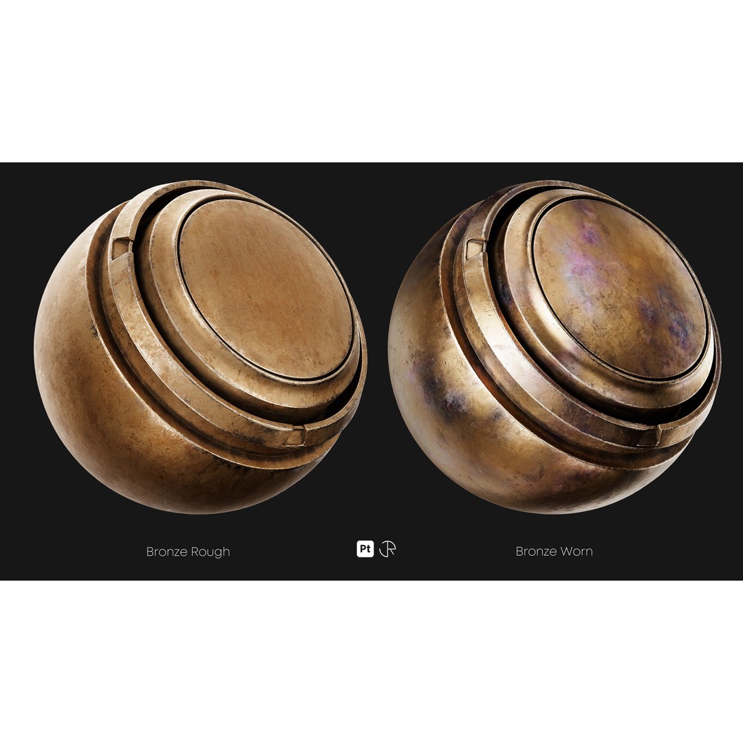 Basic Metal Smart Materials 3D Model – PBR Textures for Substance Painter - View 8