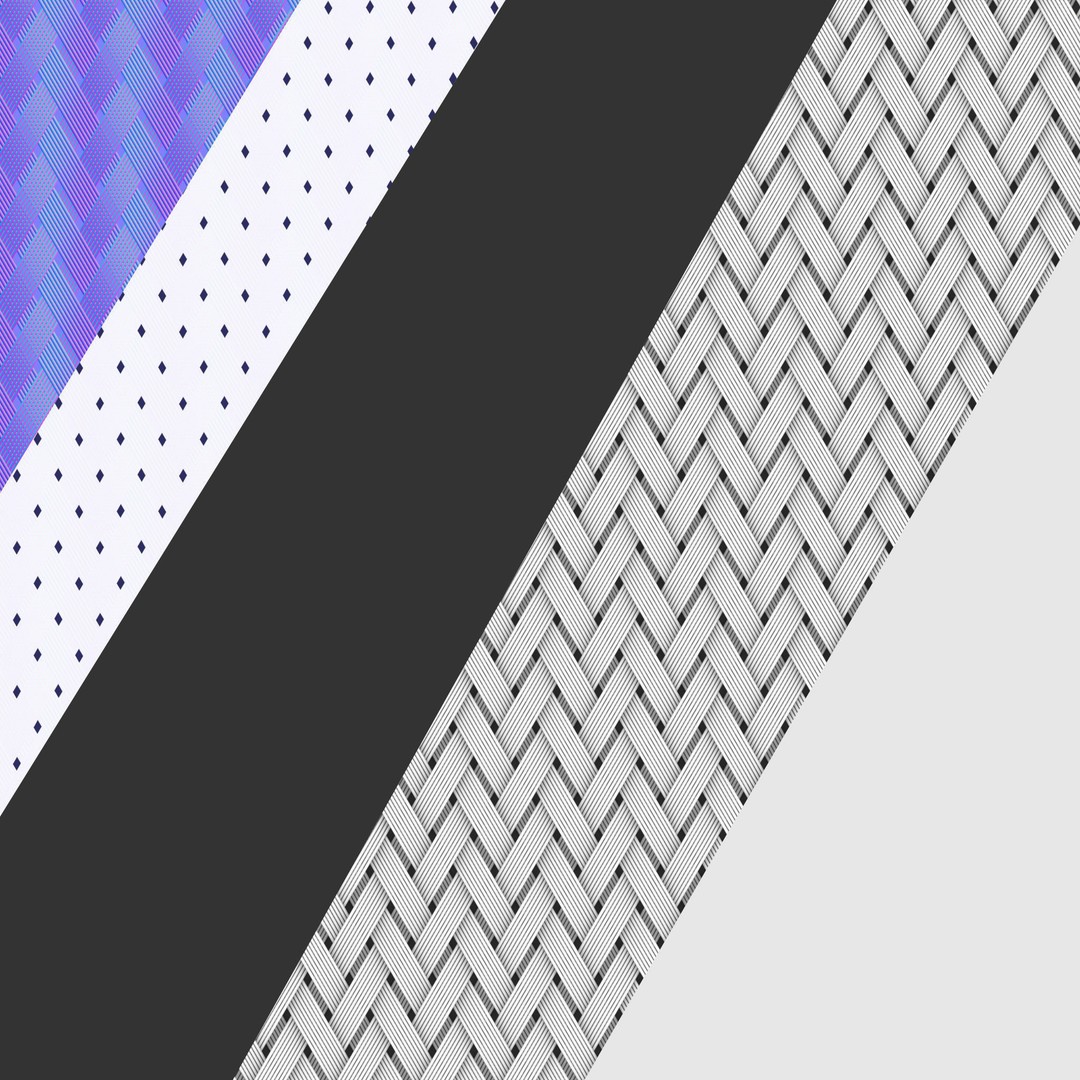 Metal Hose Sleeving Textures 3D Model – Low Poly PBR Textures, Blender - View 7