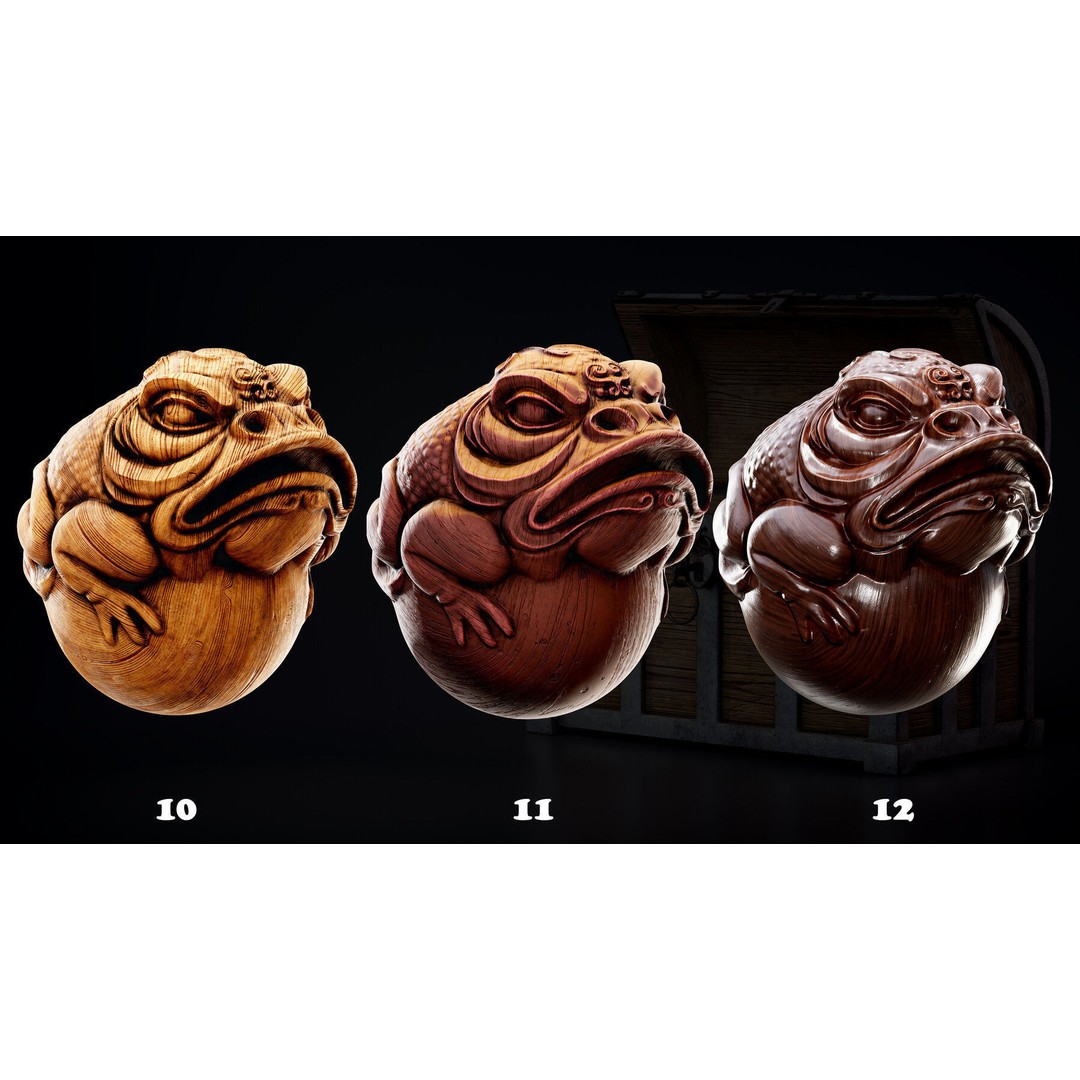 Stylized Wood-Metal Smart Material Pack – Customizable PBR Textures - View 13