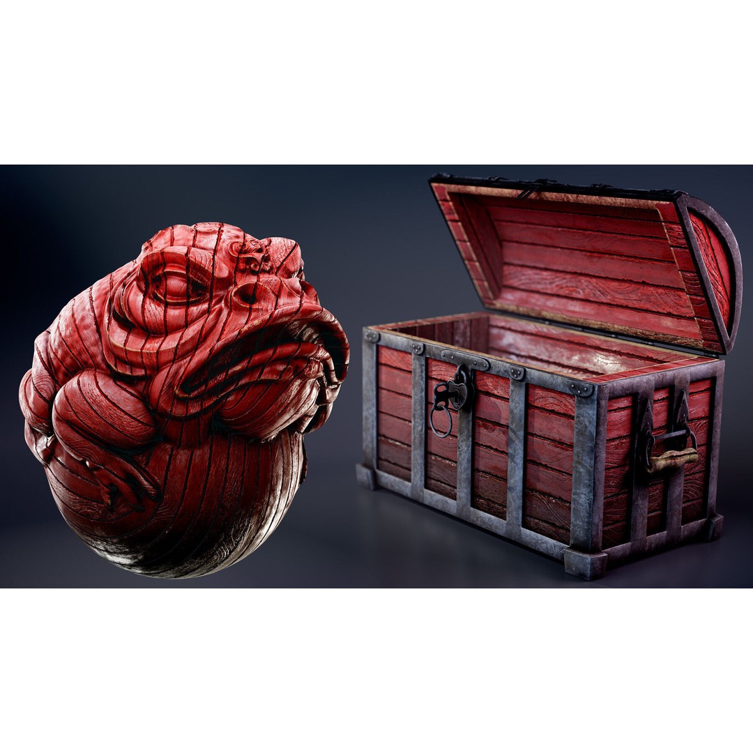 Stylized Wood-Metal Smart Material Pack – Customizable PBR Textures - View 7