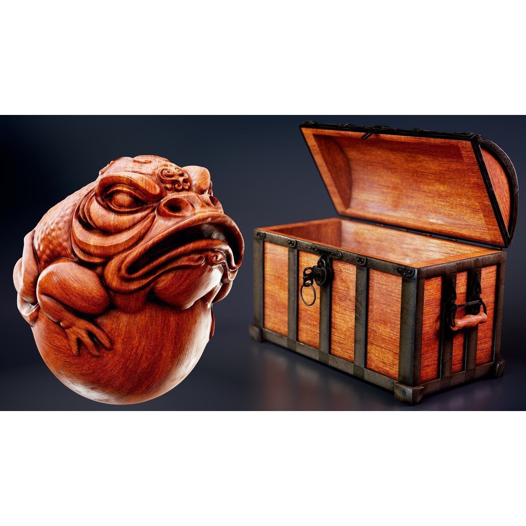 Stylized Wood-Metal Smart Material Pack – Customizable PBR Textures - View 9