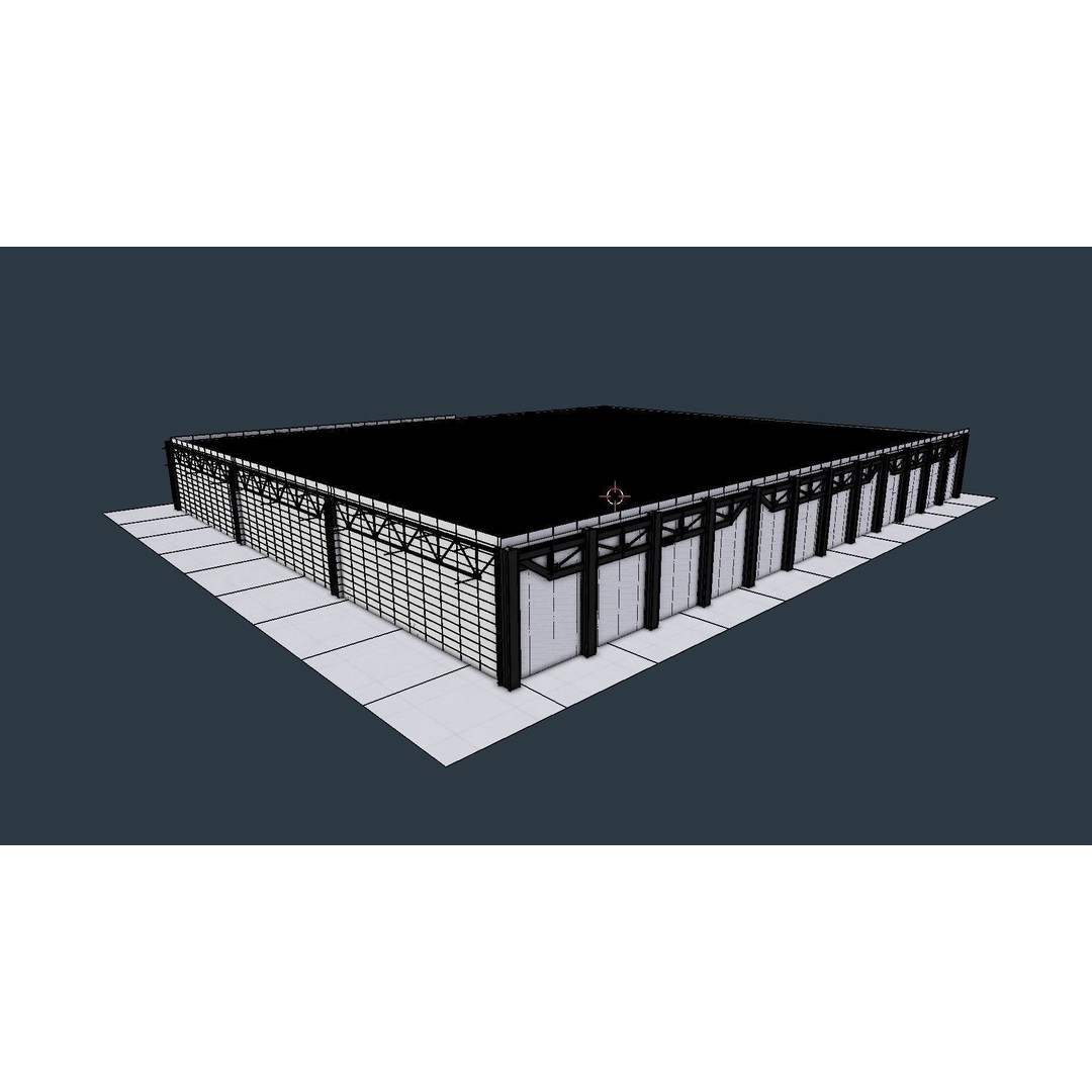 Warehouse Interior 3D Model – Low Poly Game Asset, Blender, FBX, OBJ - View 18