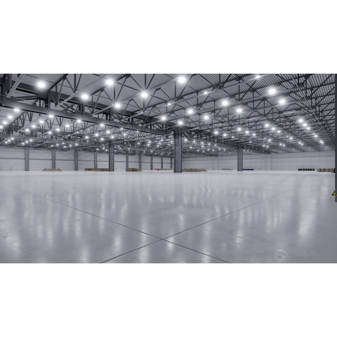 Warehouse Interior 3D Model – Low Poly Game Asset, Blender, FBX, OBJ - View 7