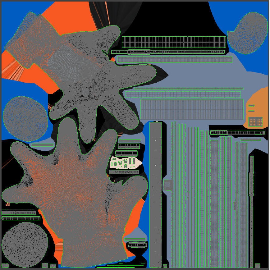 Artemis Orion OCSS Astronaut Suit 3D Model – PBR Textures, OBJ, Game-Ready - View 19