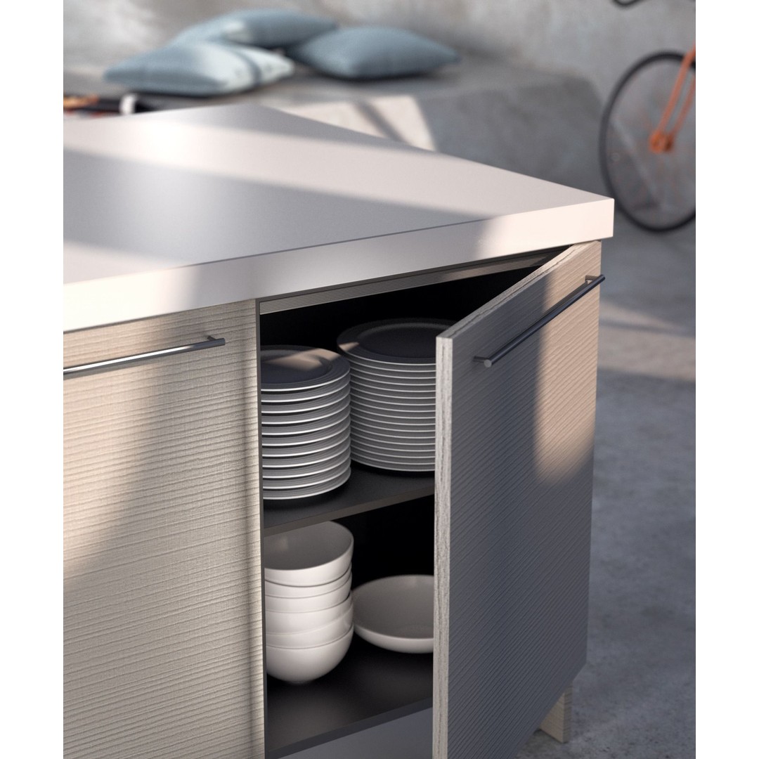 Kitchen Solution 3D Model – Low Poly Modular Asset Pack, FBX & Blender