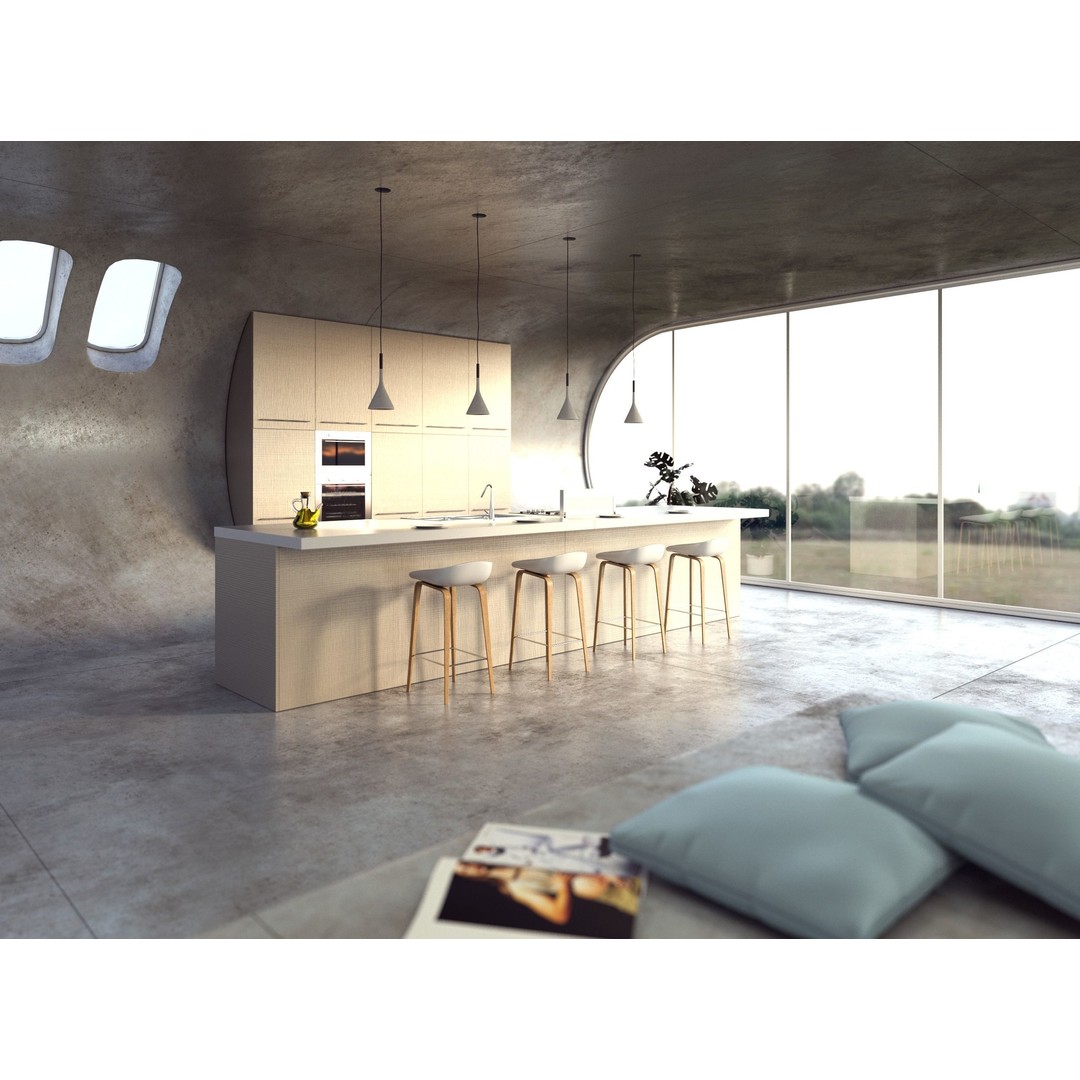 Kitchen Solution 3D Model – Low Poly Modular Asset Pack, FBX & Blender - View 8