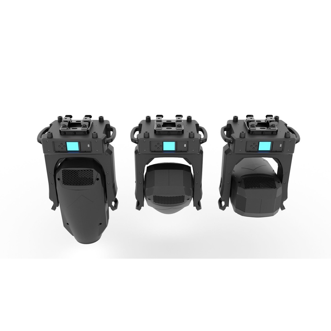 Martin Era 800 Concert Stage Spotlight 3D Model – Low Poly PBR Asset, FBX - View 8