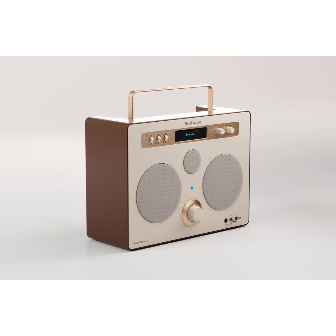 SongBook Max 3D Model – Detailed Vintage Speaker, FBX, Blender, OBJ - View 3