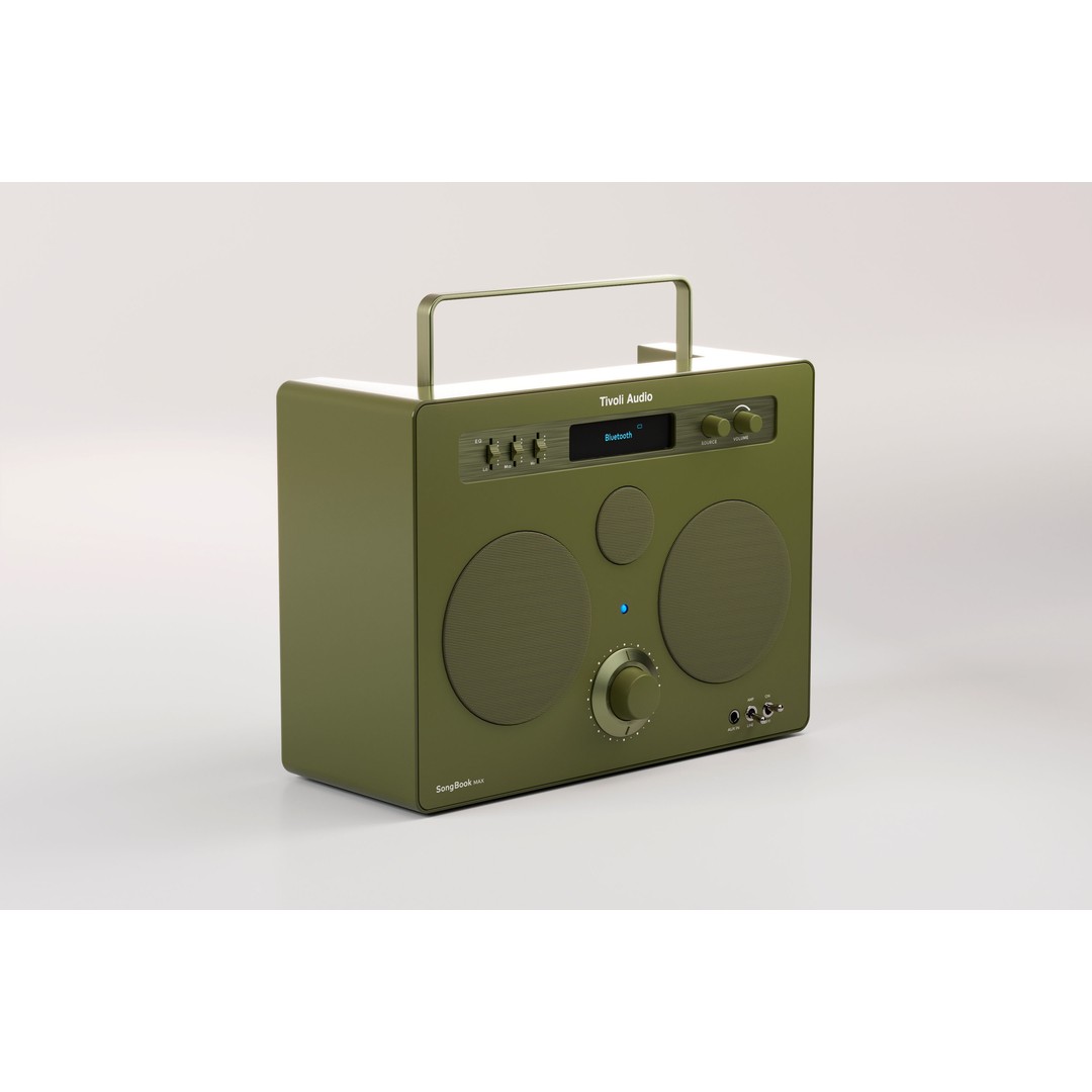 SongBook Max 3D Model – Detailed Vintage Speaker, FBX, Blender, OBJ - View 4