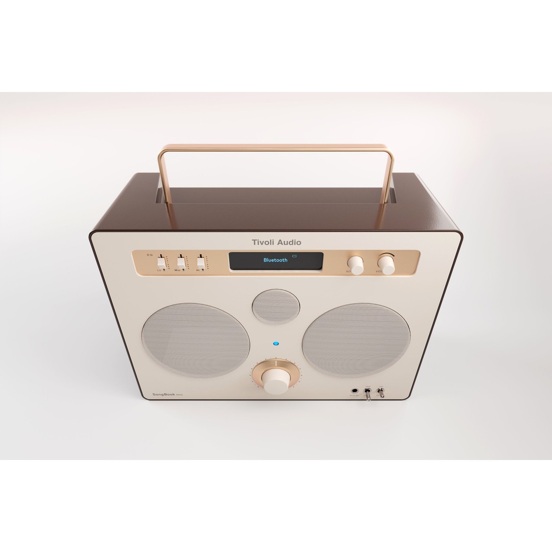 SongBook Max 3D Model – Detailed Vintage Speaker, FBX, Blender, OBJ - View 5