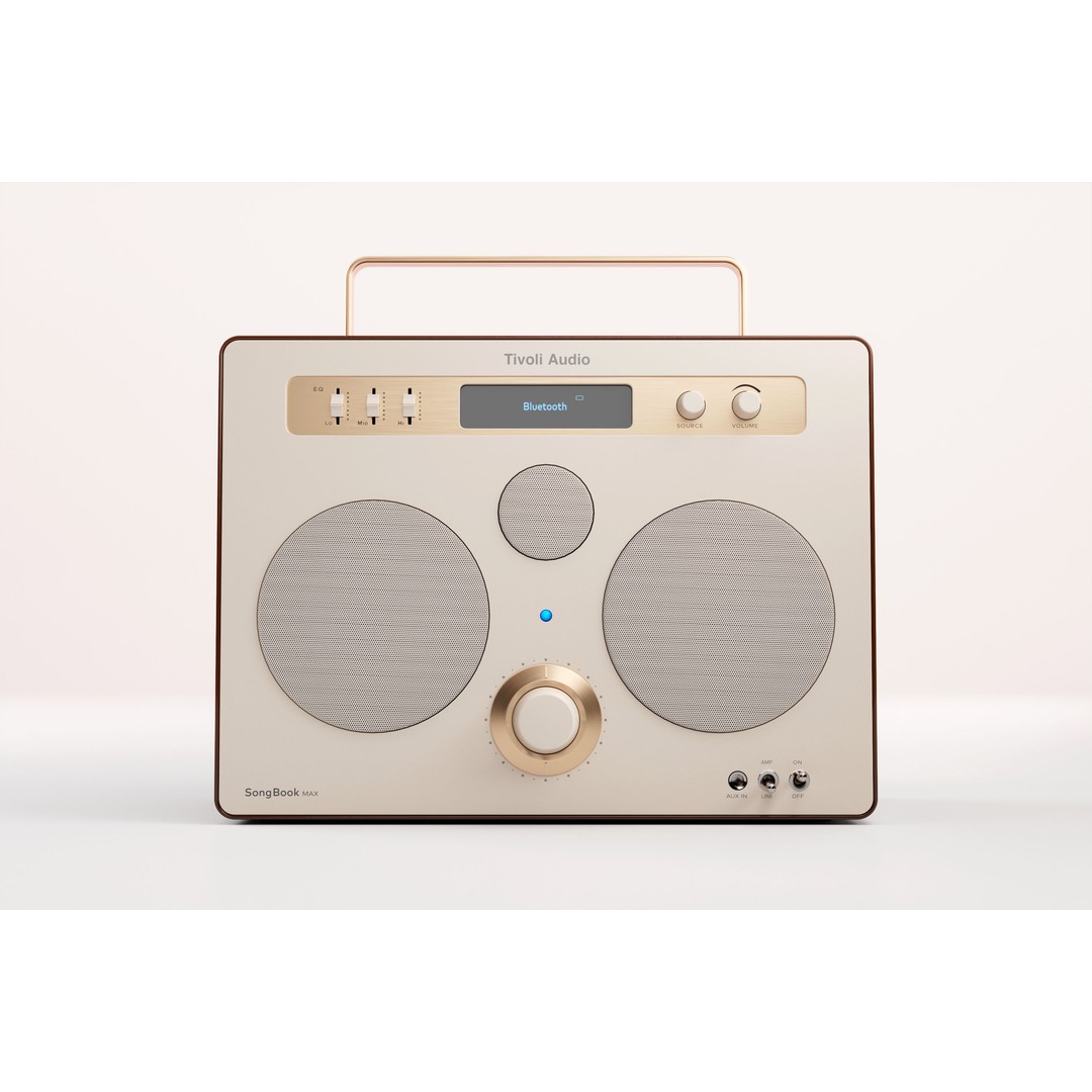 SongBook Max 3D Model – Detailed Vintage Speaker, FBX, Blender, OBJ - View 8