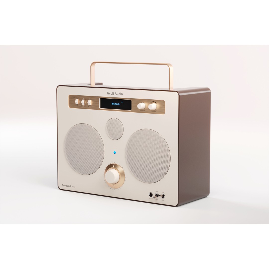 SongBook Max 3D Model – Detailed Vintage Speaker, FBX, Blender, OBJ - View 9