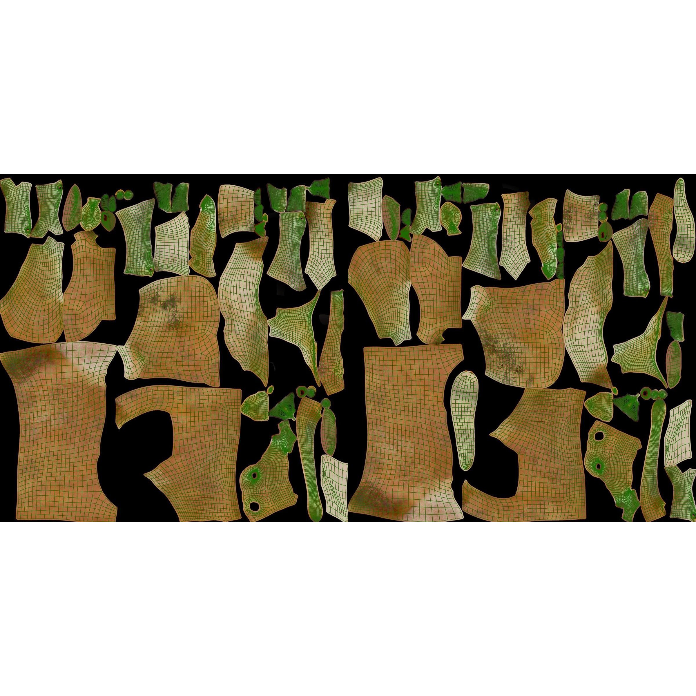 Cattle Cow - Animated Rigged Game-Ready 3D Model