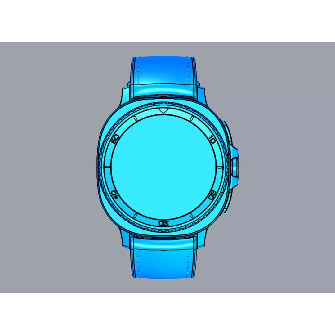 SAMSUNG Galaxy Watch8 Classic 3D Model – PBR Game-Ready Asset, FBX, OBJ - View 18