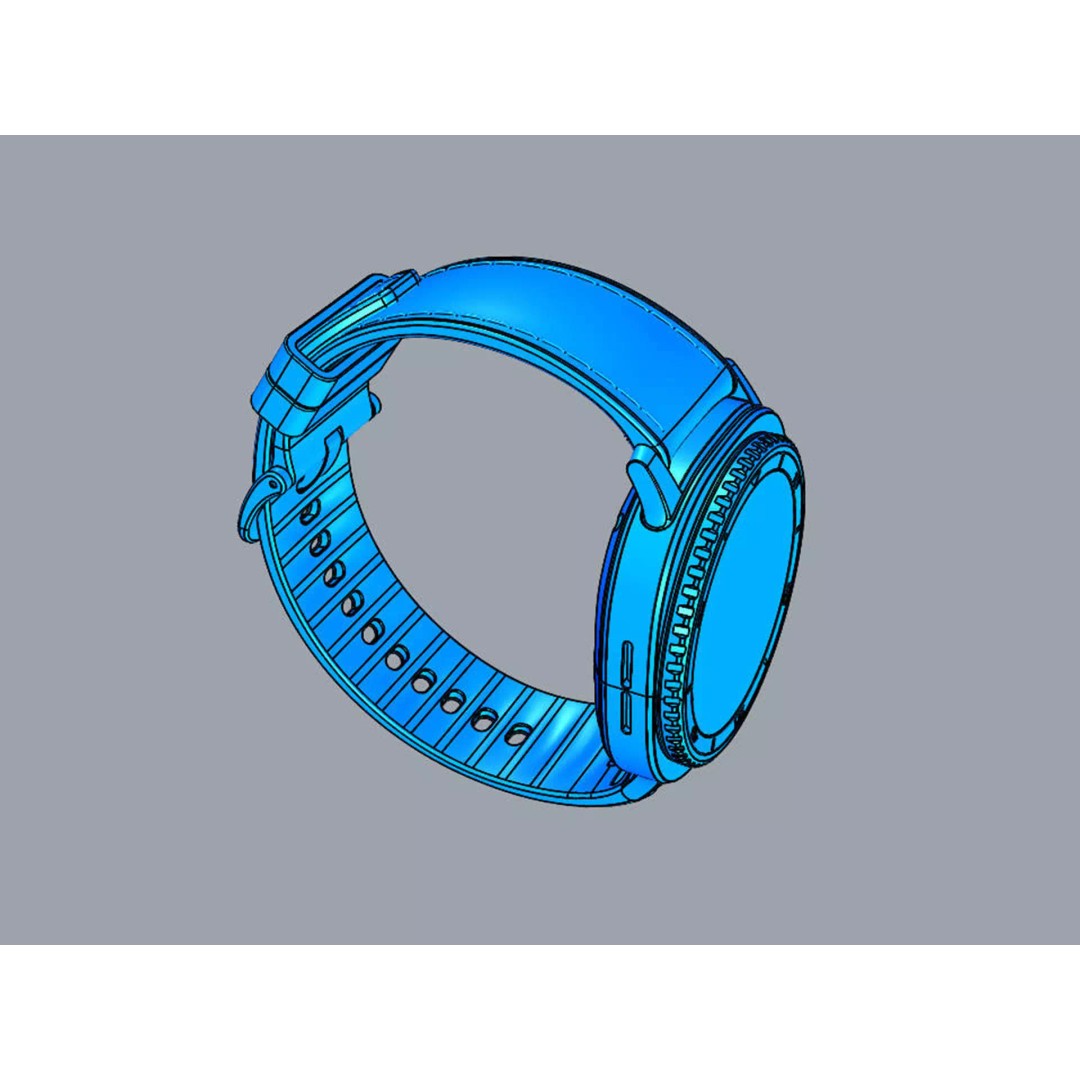 SAMSUNG Galaxy Watch8 Classic 3D Model – PBR Game-Ready Asset, FBX, OBJ - View 19