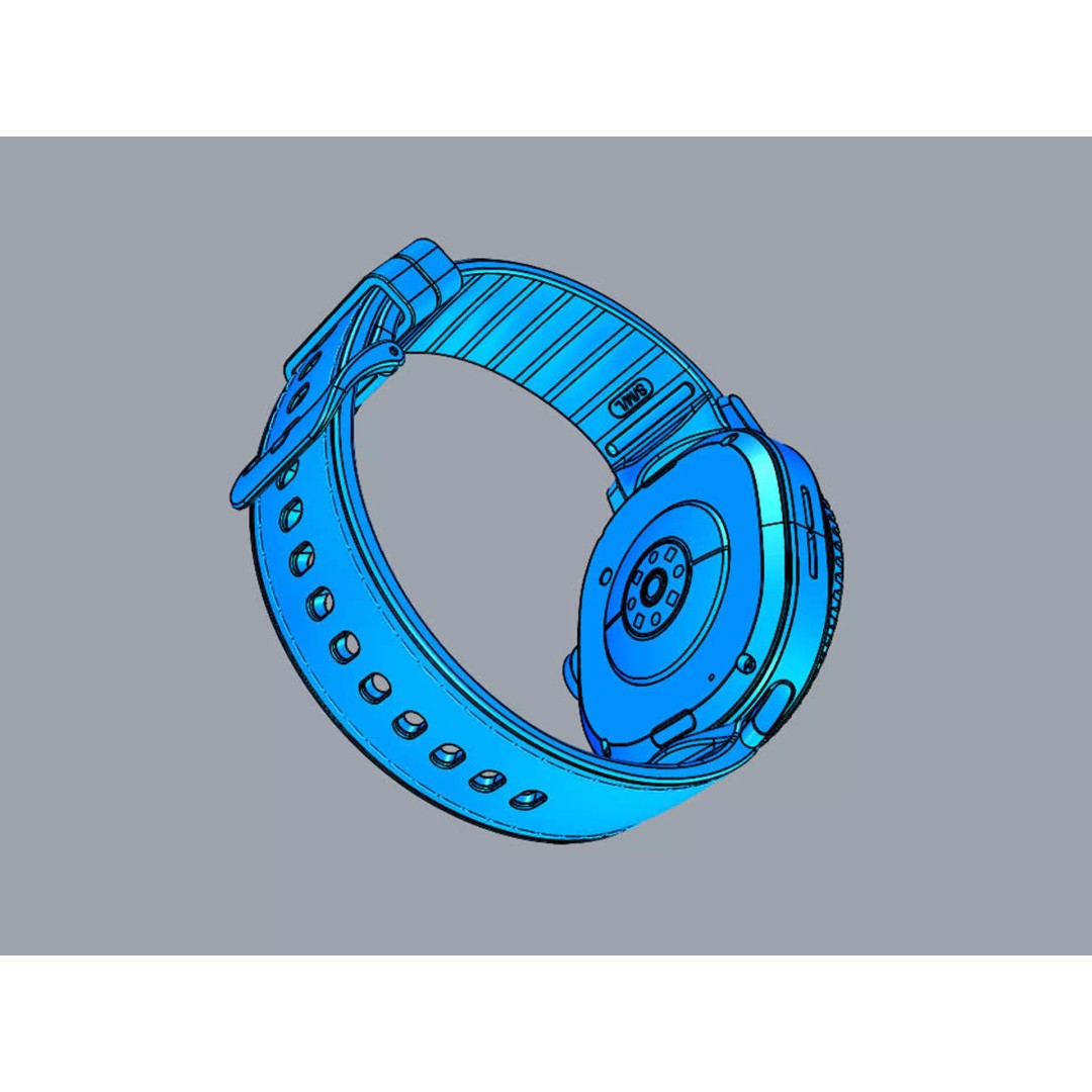 SAMSUNG Galaxy Watch8 Classic 3D Model – PBR Game-Ready Asset, FBX, OBJ - View 20