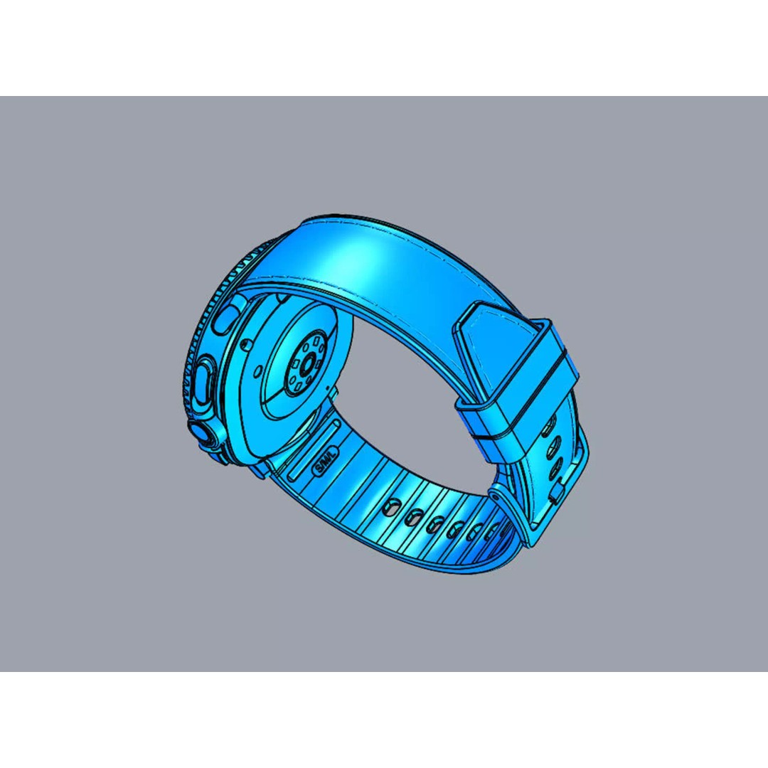 SAMSUNG Galaxy Watch8 Classic 3D Model – PBR Game-Ready Asset, FBX, OBJ - View 21