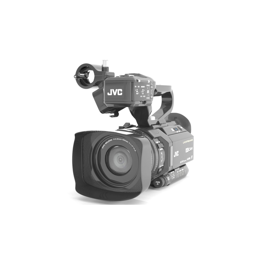JVC GY-HM250U Camcorder 3D Model – PBR Textured, FBX Format - View 3