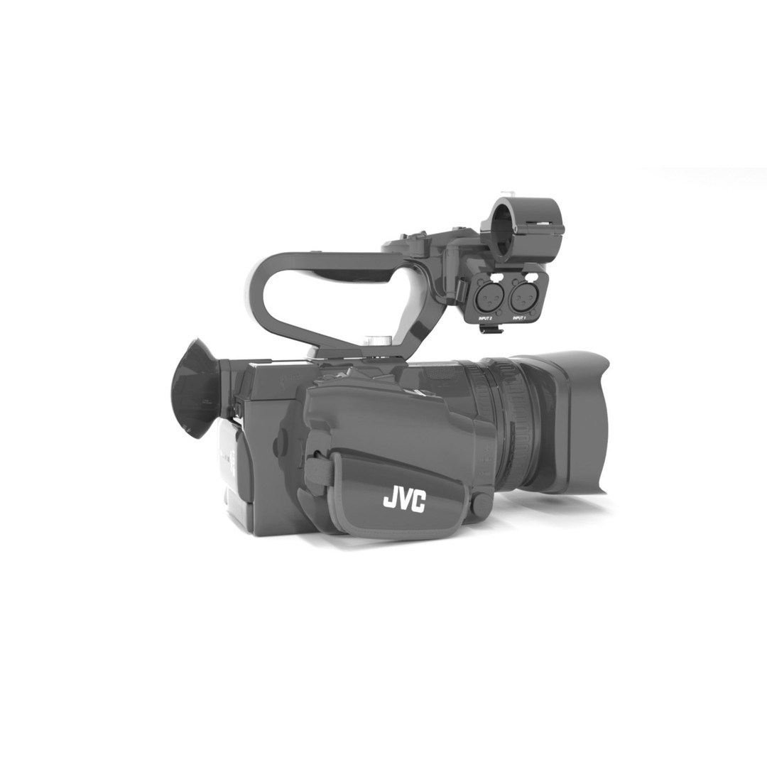 JVC GY-HM250U Camcorder 3D Model – PBR Textured, FBX Format - View 8