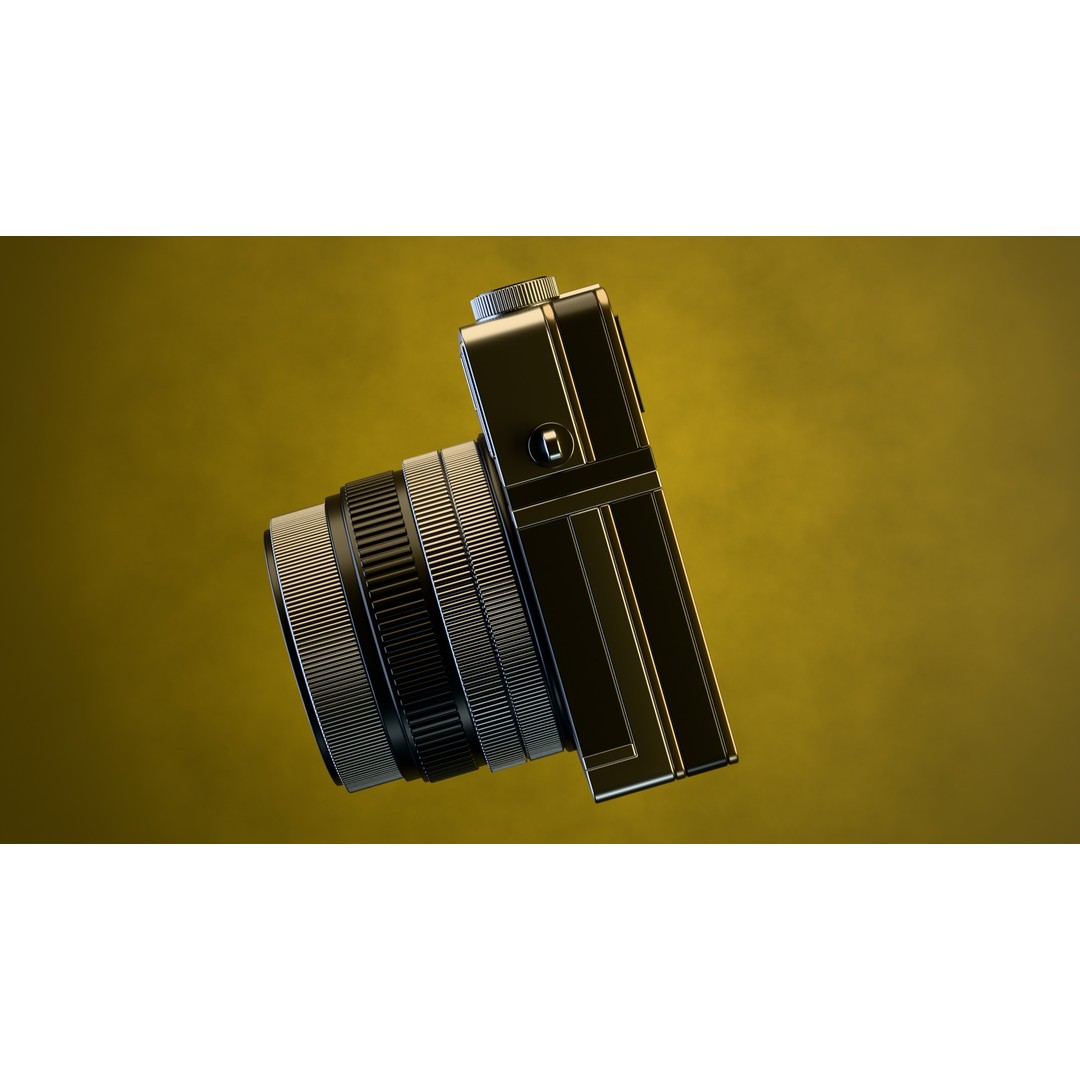 Vintage Instant Camera 3D Model – Low Poly Game Ready Asset, FBX - View 14