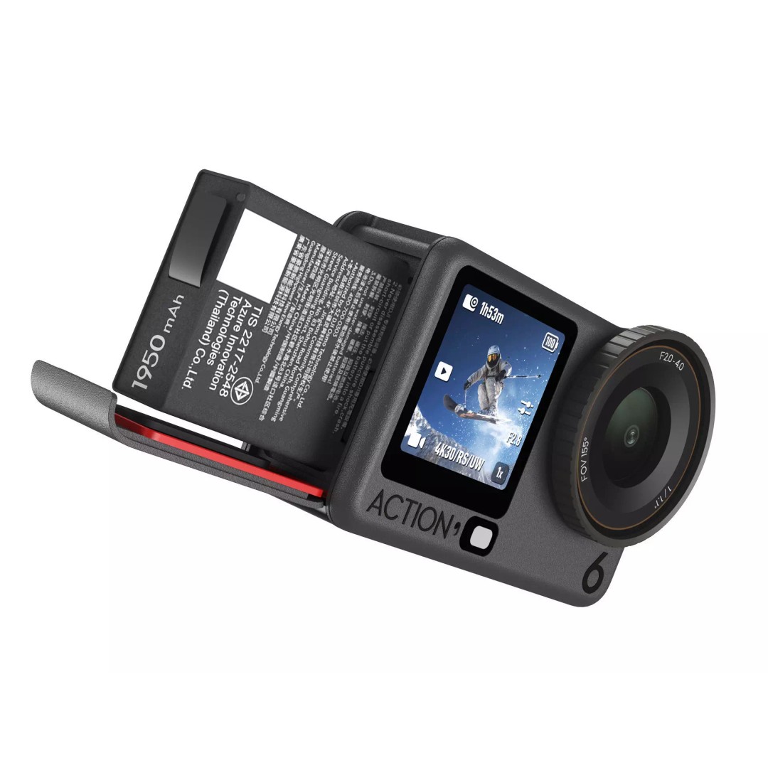 DJI Osmo Action 6 3D Model – Detailed Camera with Extension Rod Kit, FBX - View 14