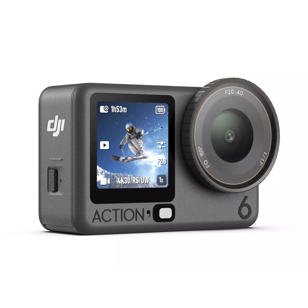 DJI Osmo Action 6 3D Model – Detailed Camera with Extension Rod Kit, FBX - View 4