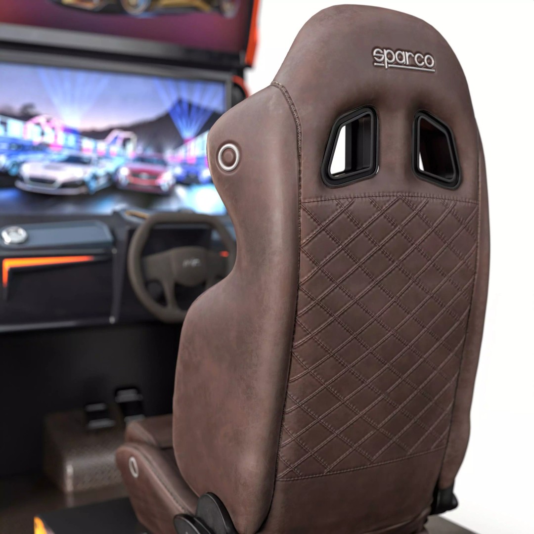 Car Racing Arcade Machine 3D Model – PBR Textures, FBX & OBJ Formats - View 7