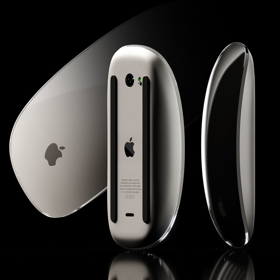 Apple Technology Set 3D Model – High Poly PBR Models, FBX, OBJ - View 9