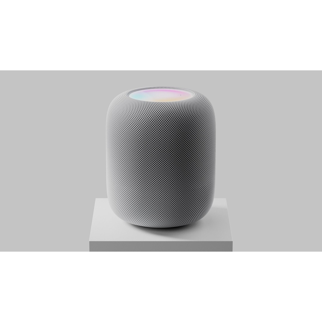 Apple HomePod 2 3D Model – High Quality Audio Speaker, Blender, FBX, OBJ - View 4