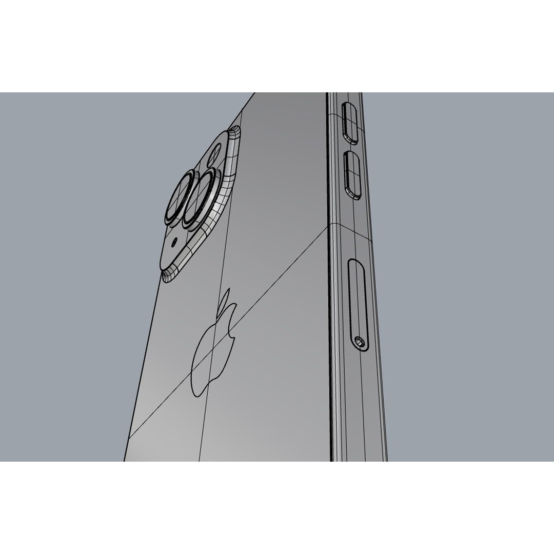 Apple iPhone 15 and 15 Plus 3D Model – Realistic Mobile Phone, FBX, OBJ