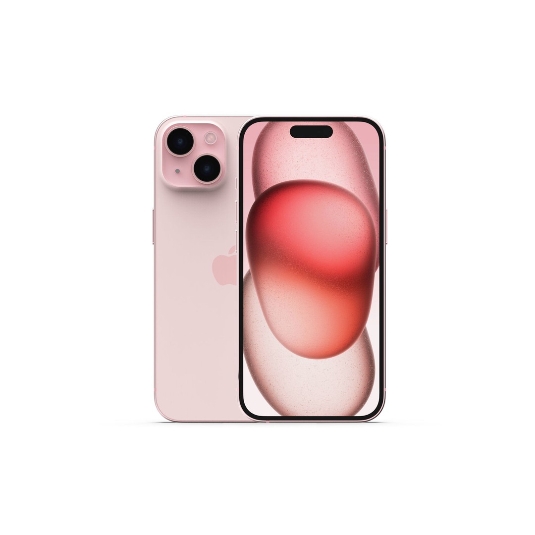 Apple iPhone 15 and 15 Plus 3D Model – Realistic Mobile Phone, FBX, OBJ - View 12