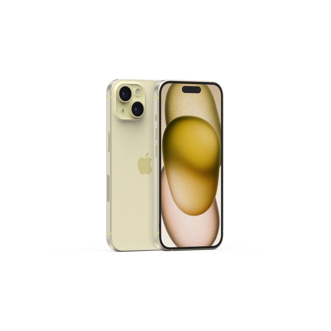 Apple iPhone 15 and 15 Plus 3D Model – Realistic Mobile Phone, FBX, OBJ - View 16