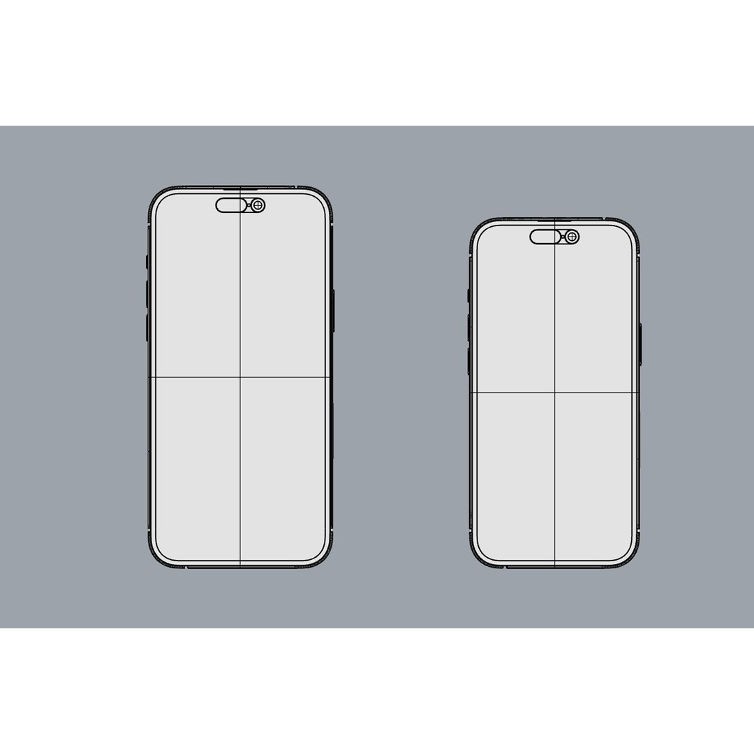 Apple iPhone 15 and 15 Plus 3D Model – Realistic Mobile Phone, FBX, OBJ - View 21