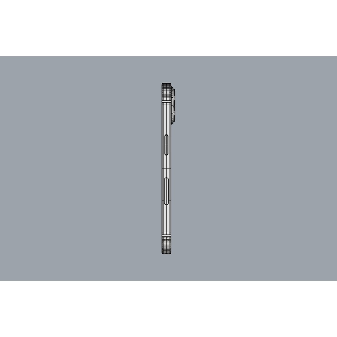 Apple iPhone 15 and 15 Plus 3D Model – Realistic Mobile Phone, FBX, OBJ - View 22