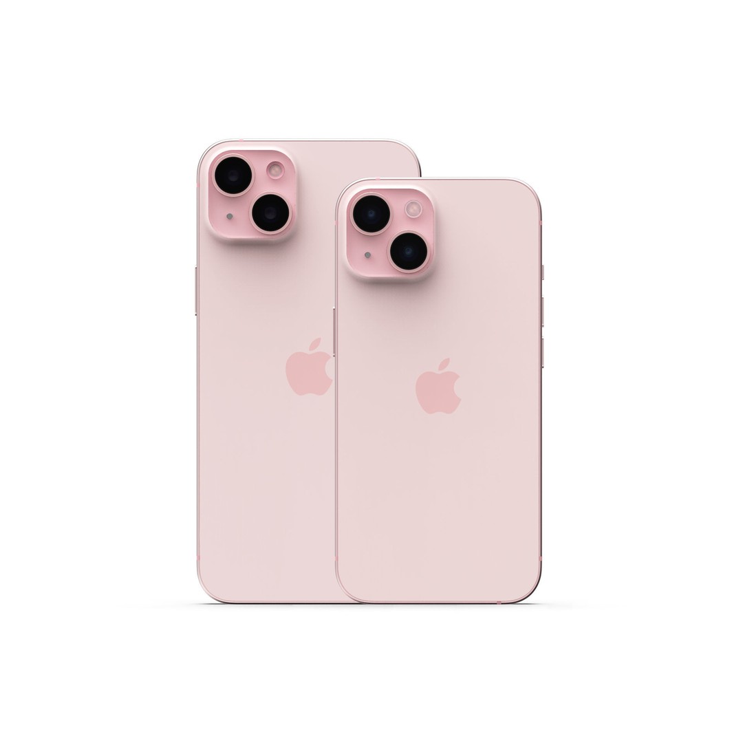 Apple iPhone 15 and 15 Plus 3D Model – Realistic Mobile Phone, FBX, OBJ - View 7