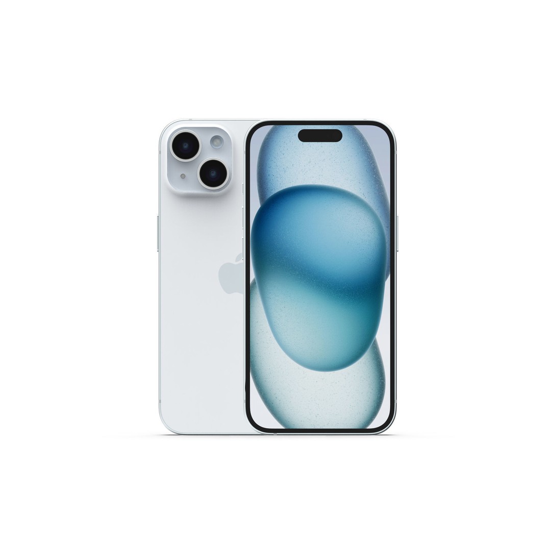 Apple iPhone 15 and 15 Plus 3D Model – Realistic Mobile Phone, FBX, OBJ - View 9