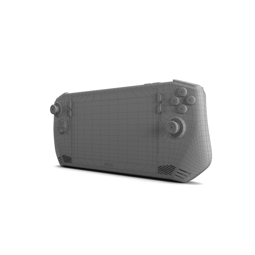 MSI Claw 3D Model – High Poly Game Asset, FBX & OBJ Formats - View 21