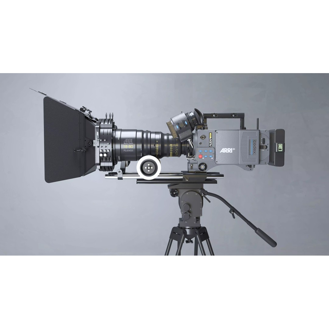 Realistic Camera 3D Model – Detailed Polygon Mesh, FBX & OBJ Formats - View 2