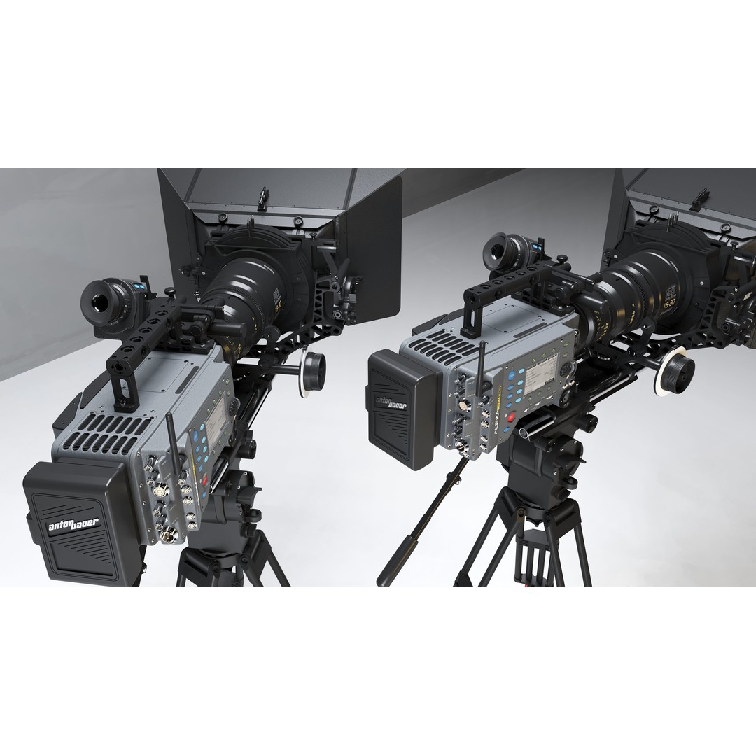 Realistic Camera 3D Model – Detailed Polygon Mesh, FBX & OBJ Formats - View 3