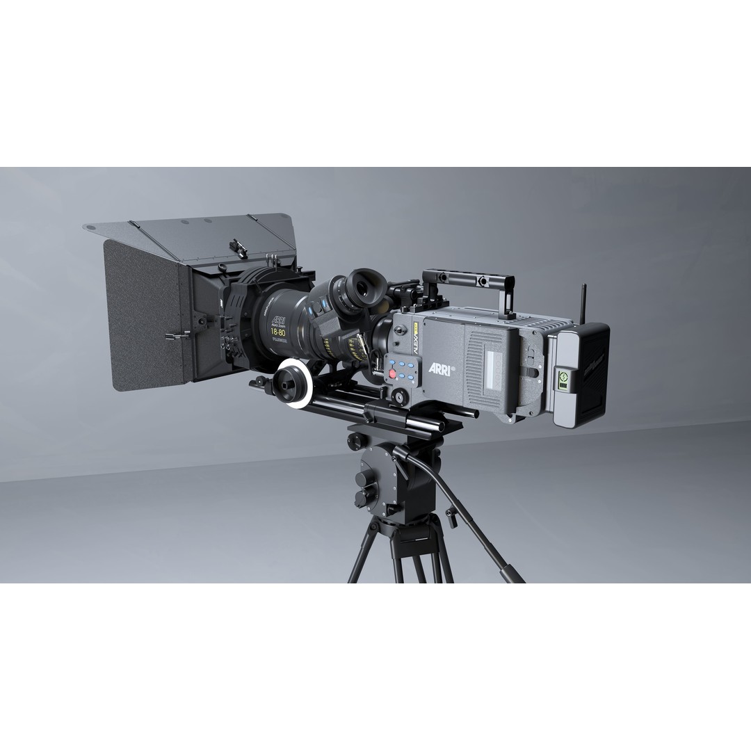 Realistic Camera 3D Model – Detailed Polygon Mesh, FBX & OBJ Formats - View 4