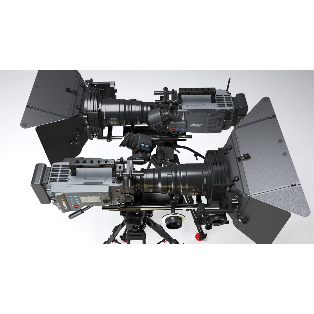 Realistic Camera 3D Model – Detailed Polygon Mesh, FBX & OBJ Formats - View 5