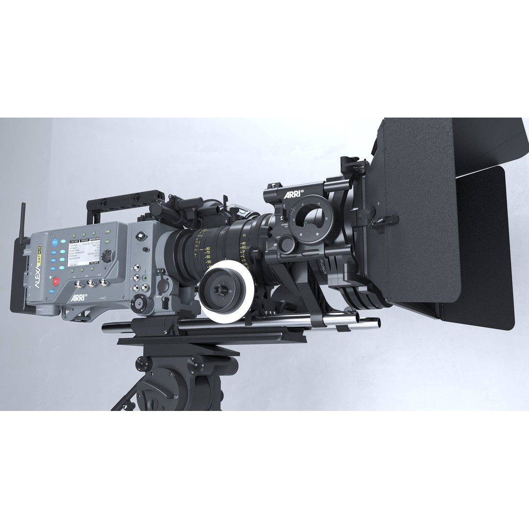 Realistic Camera 3D Model – Detailed Polygon Mesh, FBX & OBJ Formats - View 6