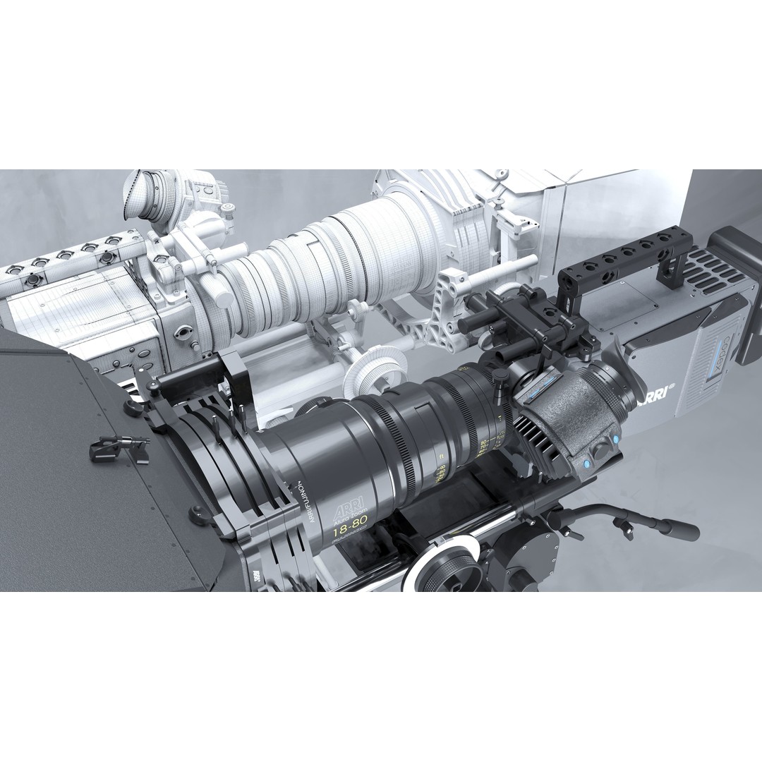 Realistic Camera 3D Model – Detailed Polygon Mesh, FBX & OBJ Formats - View 8