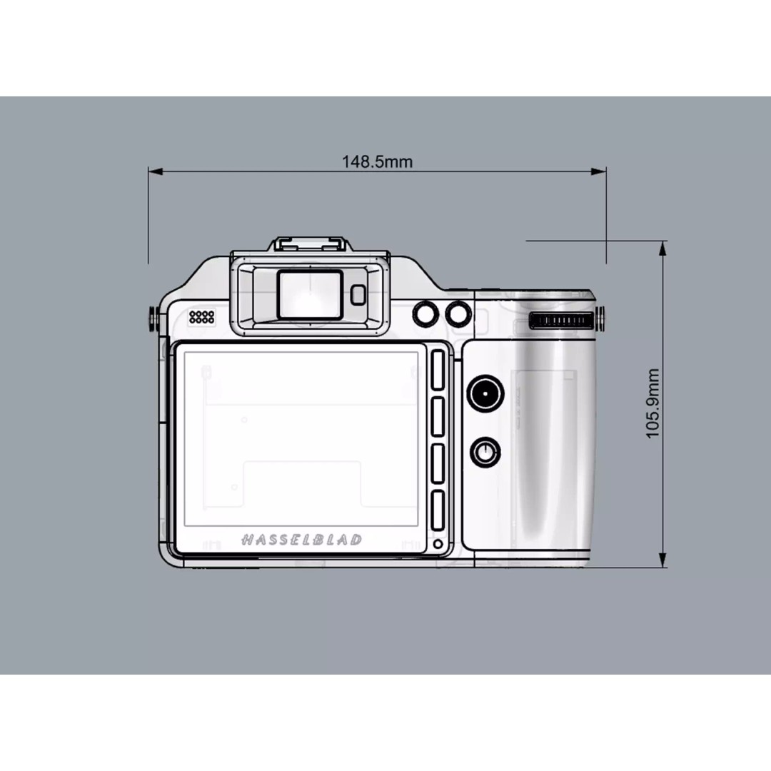 Hasselblad X2D II 100C 3D Model – Realistic Camera Asset, FBX & OBJ - View 19