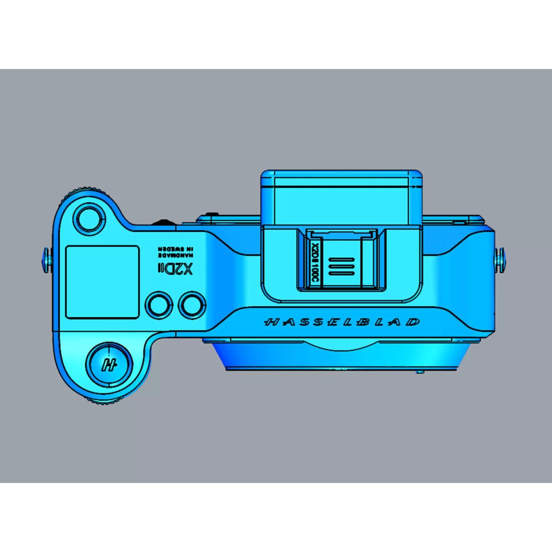 Hasselblad X2D II 100C 3D Model – Realistic Camera Asset, FBX & OBJ - View 21
