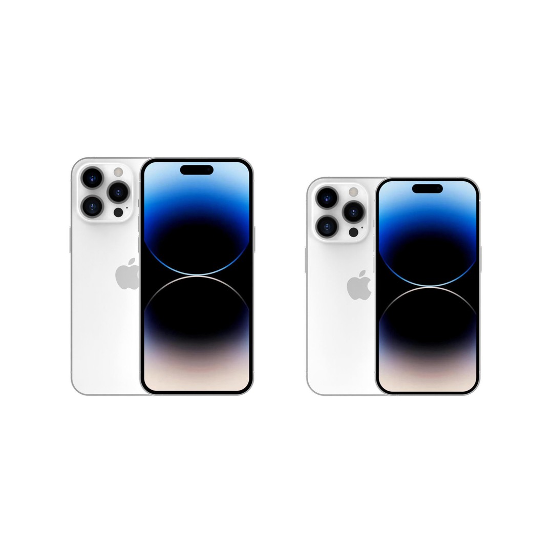 Apple iPhone 14 Pro 3D Model – High Poly PBR Asset, FBX, OBJ - View 4