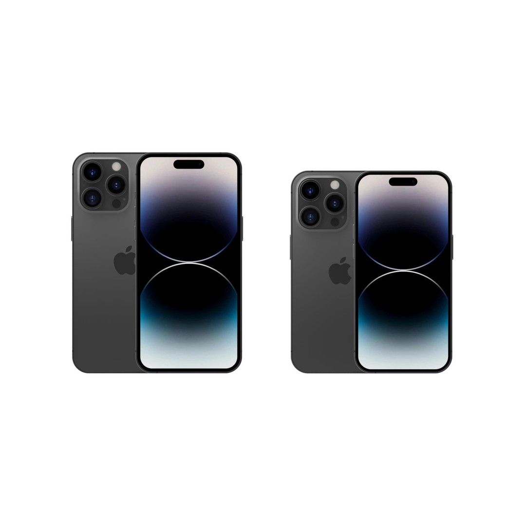 Apple iPhone 14 Pro 3D Model – High Poly PBR Asset, FBX, OBJ - View 6